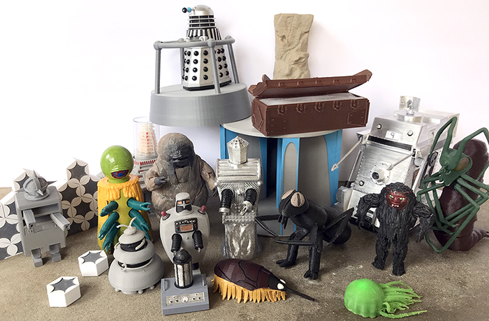 First wave of figures created almost entirely in TinkerCAD